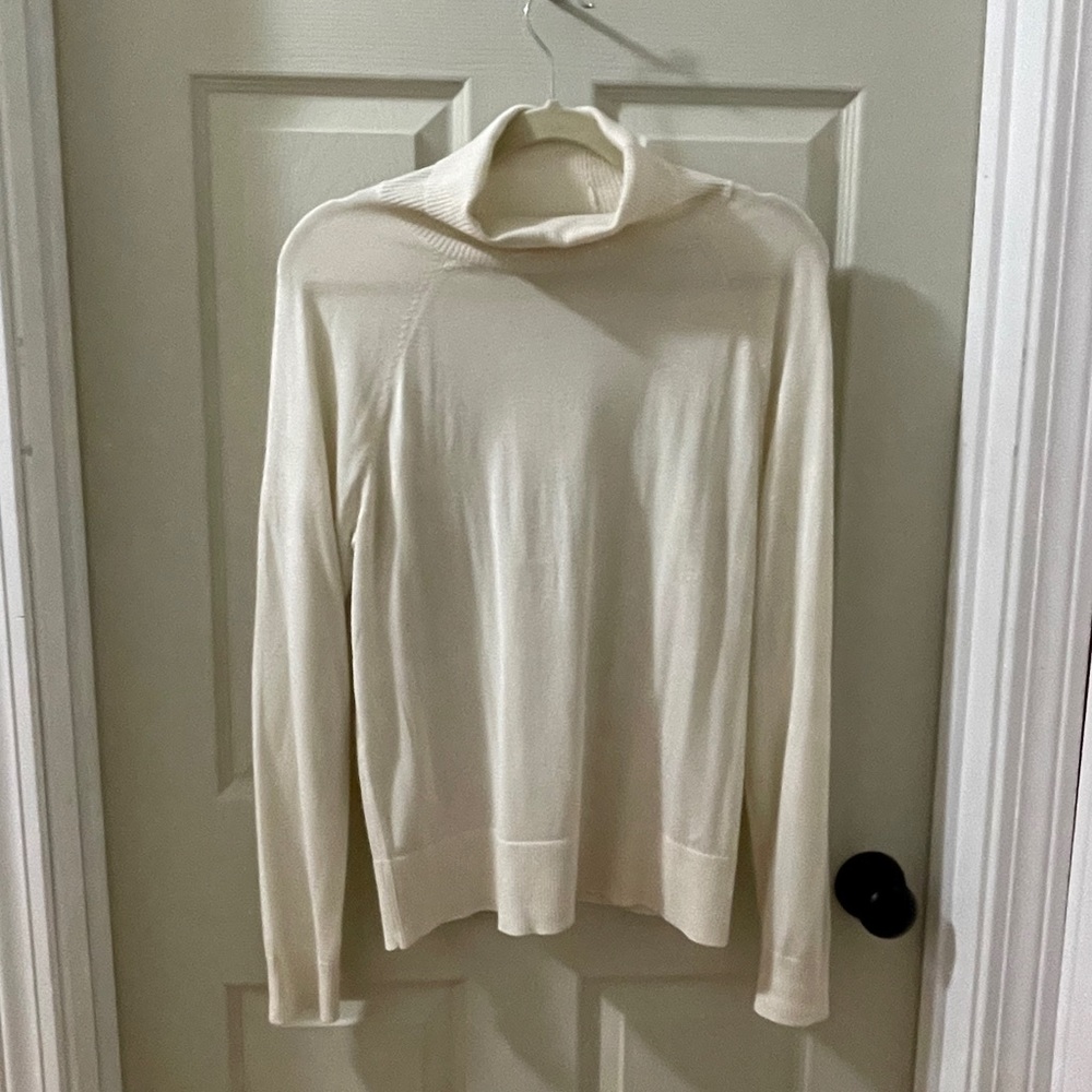 H&M Cream Turtle Neck Sweater